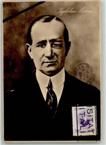 Bologna Portrait und Lebenslauf Gugliemo Marconi