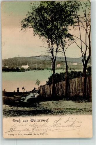 Woltersdorf 1905 am Kalksee