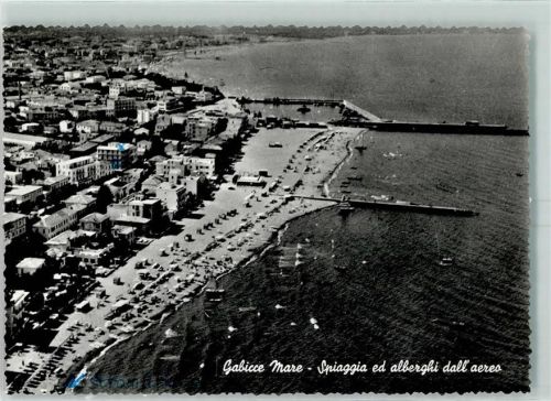 Gabicce Mare Fliegeraufnahme