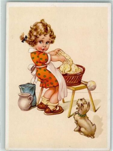 Kuchen backen , Hund AK