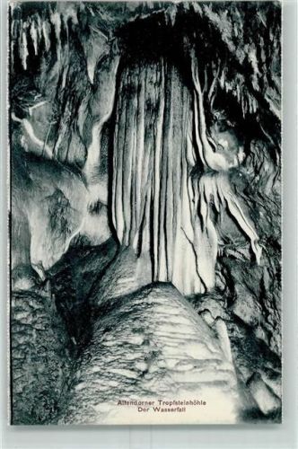 Attendorn Tropfsteinhöhle Der Wasserfall