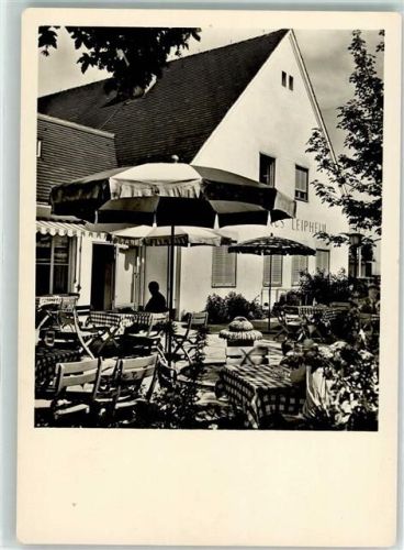 Leipheim Autobahn-Rasthaus Leipheim Terrasse