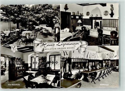 Beilstein Haus Lipmann Alte Weinstube Terrasse Waffensaal Kaminzimmer
