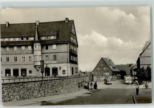 Altenberg Dresdner Straße Stadtcafe Omnibus Haltestelle