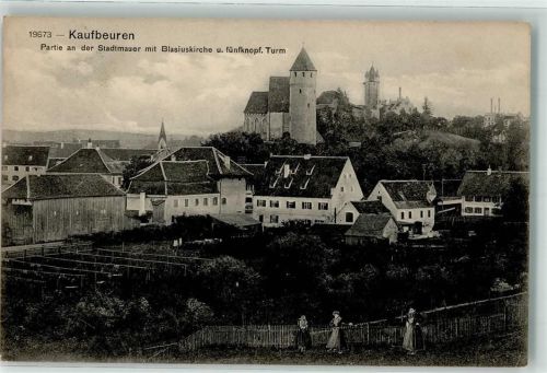 Kaufbeuren Blasiuskirche Fünfknopf turm