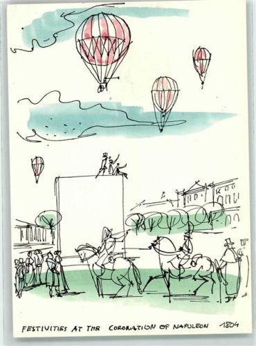 Ballonpost OE-DZA Omo Comm. Fred Dolder Nijmegen 24.6.56 - Aachen 26.6.56