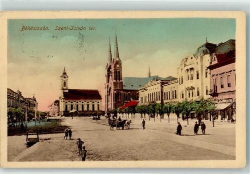 Bekescsaba 1915 Szent-Istvan ter