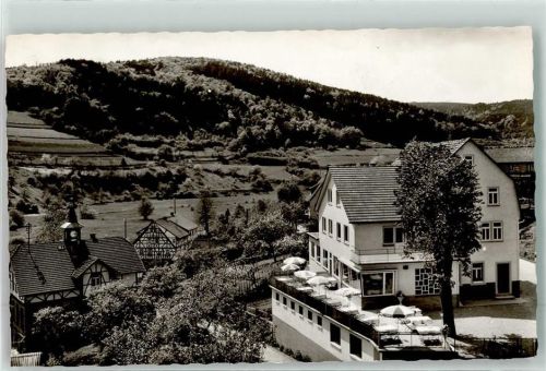 Langenthal 1963 Gasthaus Pension Zur Linde