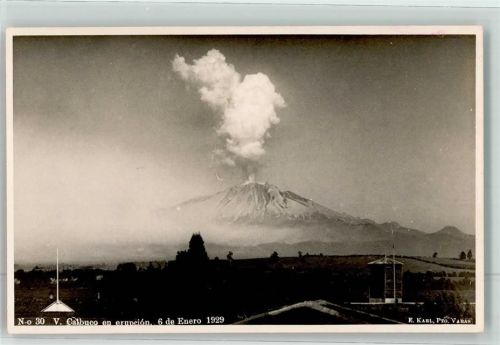 Puerto Montt Vulkan Calbuco 6. de Enero 1929