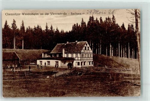 Neudorf 1926 Chemnitzer Wanderheim an der Vierenstraße