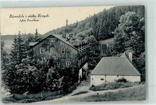 Bärenfels 1929 Altes forsthaus