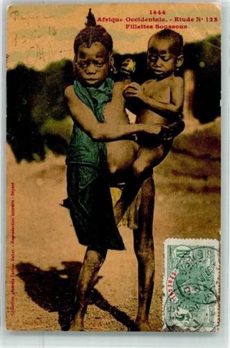 Afrique Occidentale Fillettes Soussous