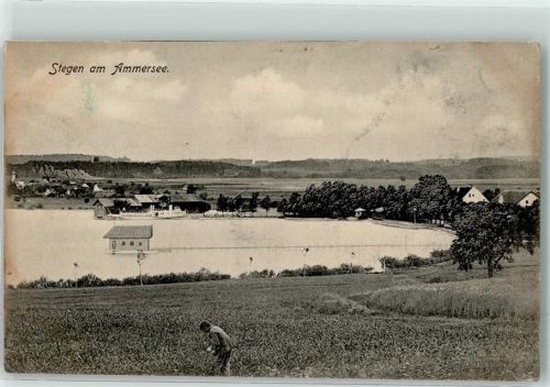 Stegen 1911 Dampferanlegestelle Seebrücke