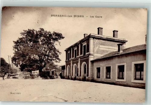 Brassac-les-Mines 1920 Bahnhof