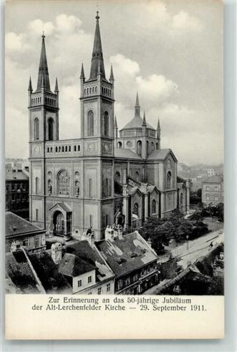 Wien 1911 Alt-Lerchenfelder Kirche 50jähriges Jubiläum