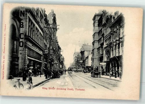 Toronto King Street Straßenbahn Fahrrad