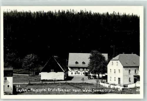 Geising Ortsteil Kratzhammer Gasthaus Fleischerei