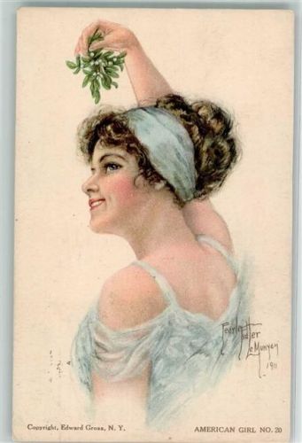 1910 - 1920 Fidler Lemunyan Series Nr. 5 American Girl Nr. 20
