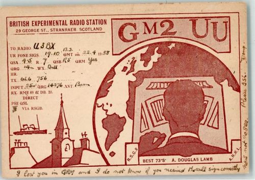 British Experimental Radio Station GM2UU