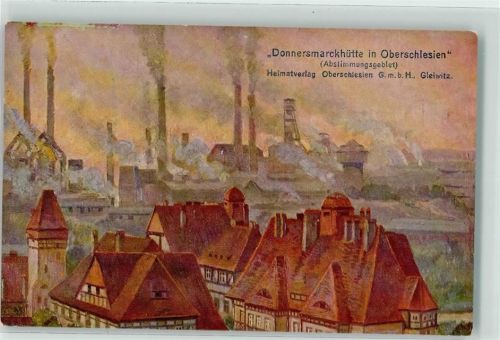 Hindenburg Donnersmarckhütte in Oberschlesien