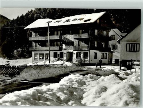 Buhlbach Winter Cafe Pension Rösle