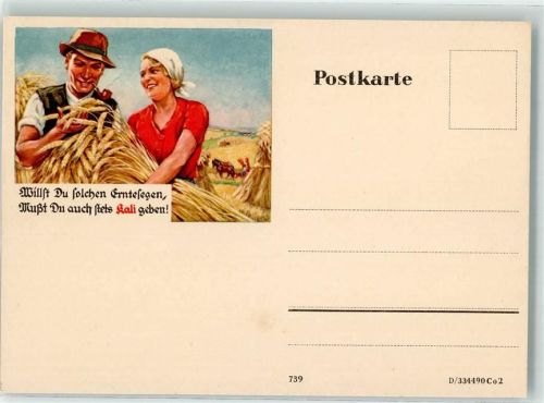 Nr. 739 Kali Landwirtschaft Ähren Ernte