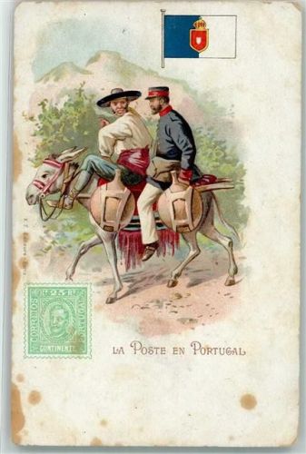 Lisboa Tracht Post Uniform Esel