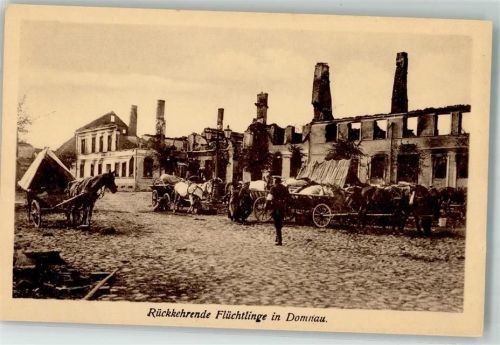 Domnau WK I Rückkehr von Flüchtlingen