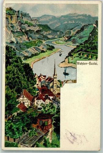 Wehlen Stadt Bastei
