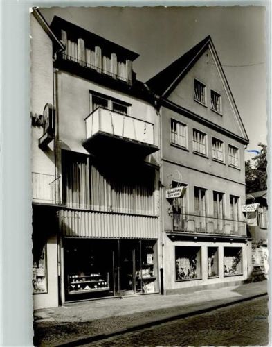 Dillenburg Cafe Kremer Ort handschriftlich