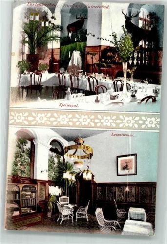 Partenkirchen Pension Kurhaus Kainzenbad Photochromiekarte Nr. 9235