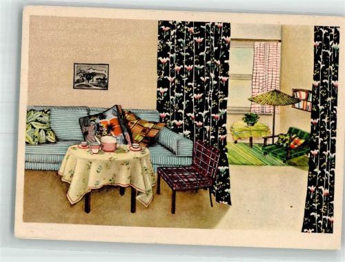 Wohnzimmer Stoffe Interieur