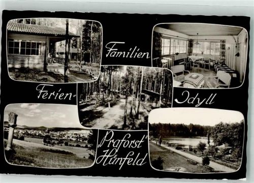Hünfeld Pension Praforst Foto AK