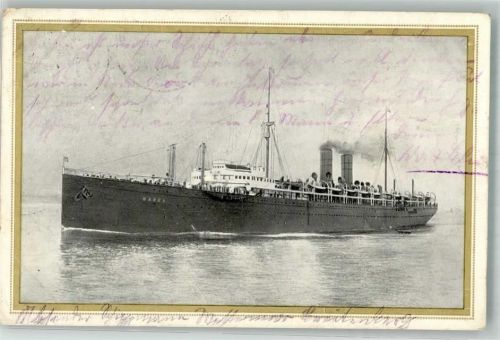 1923 Hamburg-Amerika Linie Hapag