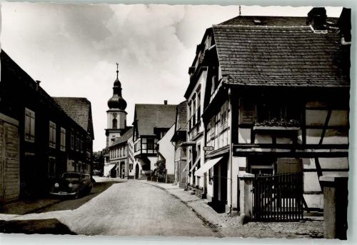 Willstätt Auto Kirche Hauptstrasse