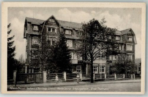 Neuhaus Pension Erholungsheim Ernst Thälmann Chemie-Werke Leuna