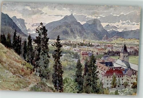 Bad Reichenhall Alpiner Kunstverlag Eugen Richter Nr. 8