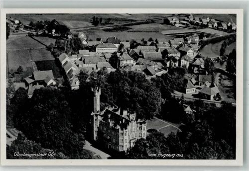 Oberlangenstadt Fliegeraufnahme Freigegeben d. R.L.M.