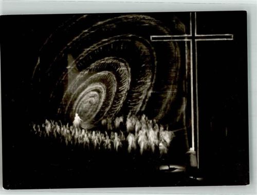 1954 Foto : Siegfried Lauterwasser Nr. 410 , Tannhäuser III. Akt Fotokunst