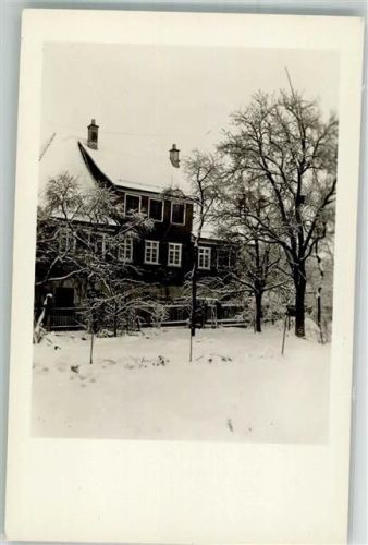 75378 W7263 Möttlingen , Württ Privatfoto AK Winter Ort handschriftlich