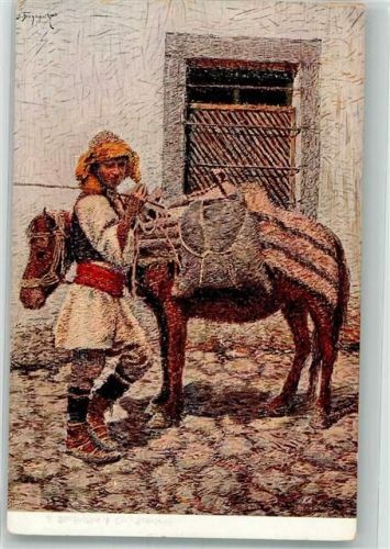 Sarajevo Tracht Esel Ort lt. Verlag
