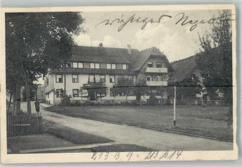 Saig Gasthaus Pension zum Hochfirst KEIN AK