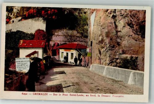 Grimaldi Douane Francaise Bei der Brücke Saint Louis