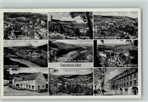 Schleiden Burg Vogelsang Badeanstalt Kurhotel Kurhotel Höddelbusch Hotel Kern