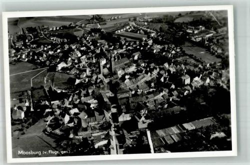 Moosburg Fliegeraufnahme St. Kastulus-Münster freigeg. d. R.L.M.