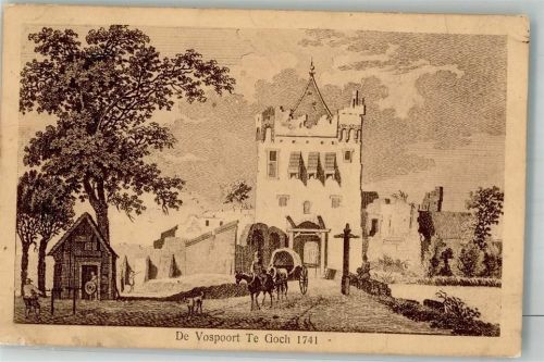 47574 W4180 Goch - De Vospoort te Goch 1741