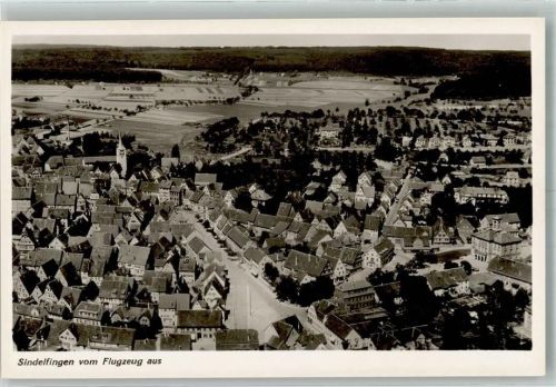 Sindelfingen Fliegeraufnahme Freigegeben d. R.L.M.