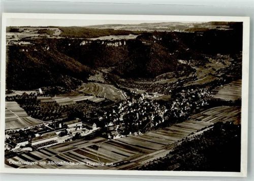 Oberlenningen Fliegeraufnahme Oberlenningen Albhochfläche