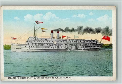 USA Steamer Kingston, St. Lawrence River, Thousand Islands