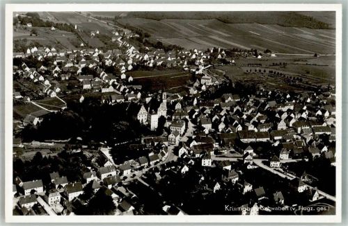 Krumbach Fliegeraufnahme Freig. d. R.L.M.
